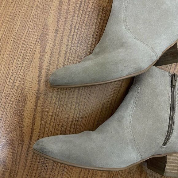 Soludos Lola tan leather point toe ankle booties size US 7 - Picture 8 of 9